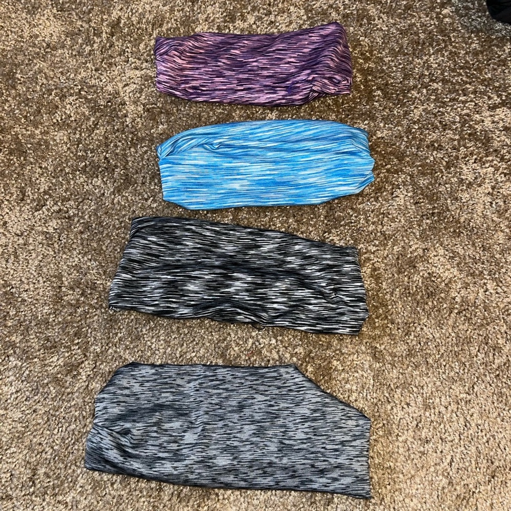 Headbands with buttons for mask